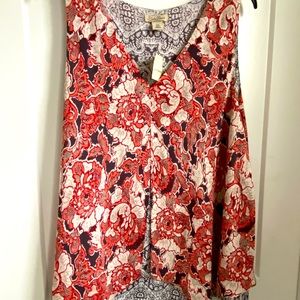 Lucky brand tank blouse